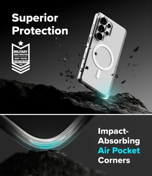 Antichoc Samsung Galaxy S26 Ultra Coque Magsafe S26 Ultra Pochette Original Made in Korea Ringke