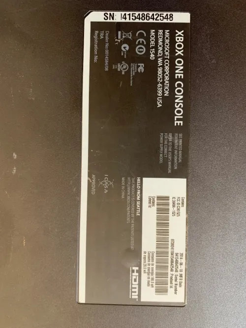 Xbox one 