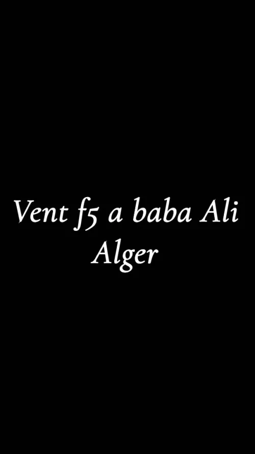 Vente Alger Saoula