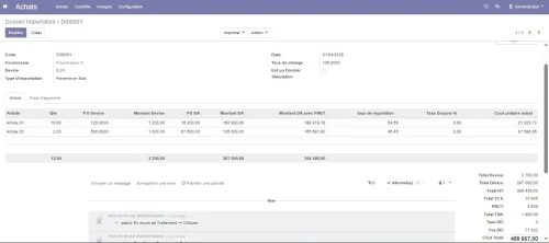 ODOO intégration