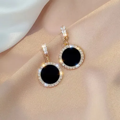 Boucle d'oreilles pour femmes en acier inoxydable 