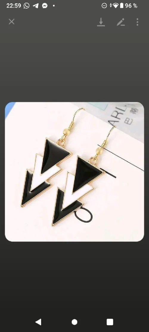 Boucle d'oreilles pour femmes en acier inoxydable 