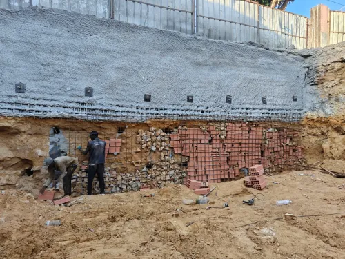 Travaux de blindage