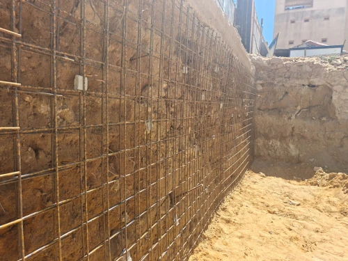 Travaux de blindage