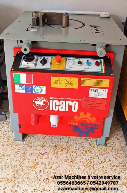 coudeuse pour fer à béton ICARO P32 italienne آلة لتشكيل و ثني الحديد كودوز