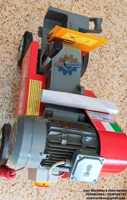 cisaille électrique pour fer à béton  italienne ICARO C32 آلة قص الحديد سيزاي STEEL BAR CUTTER