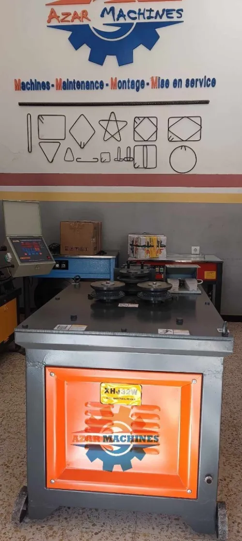  Machine à spirale XHJ32W (آلة الحلزونية لإنتاج الحلقات واللوالب بقضبان فولاذية)
