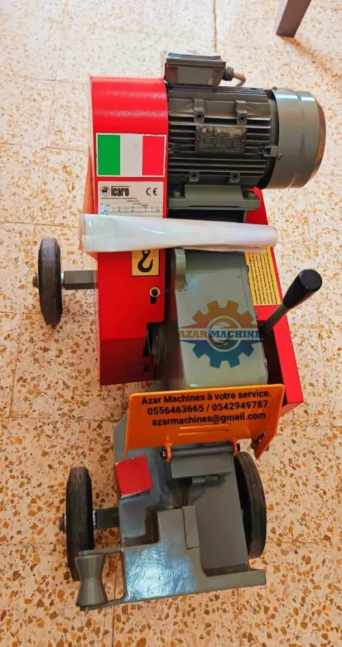 cisaille électrique pour fer à béton  italienne ICARO C32 آلة قص الحديد سيزاي STEEL BAR CUTTER