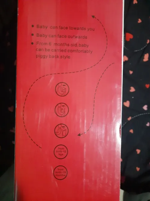 Porte bébé kangourou 3 en 1