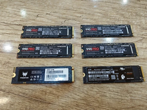 SSD NVME GEN4 LA GAMME 7600 MBS JMS UTILISÉ