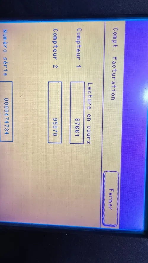 Tireuse de plan xerox 6204