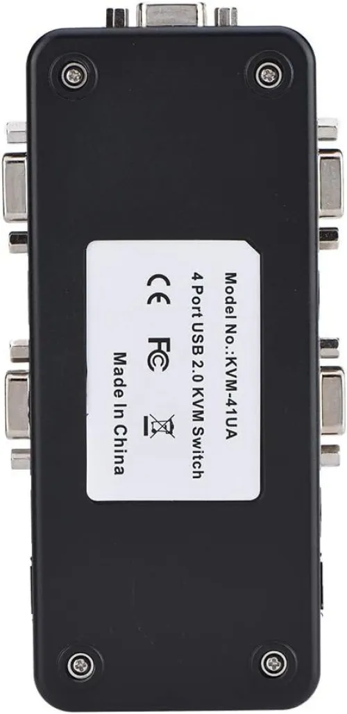 Yctze 2 4 Ports Commutateur KVM VGA 