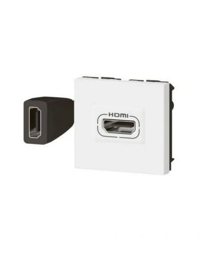 Prise HDMI legrand Prises audio vidéo HDMI type A pré-connectée Legrand Mosaic