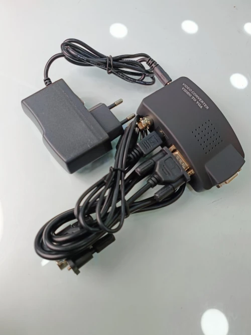  Convertisseur vidéo BNC/S-Video vers VGA
