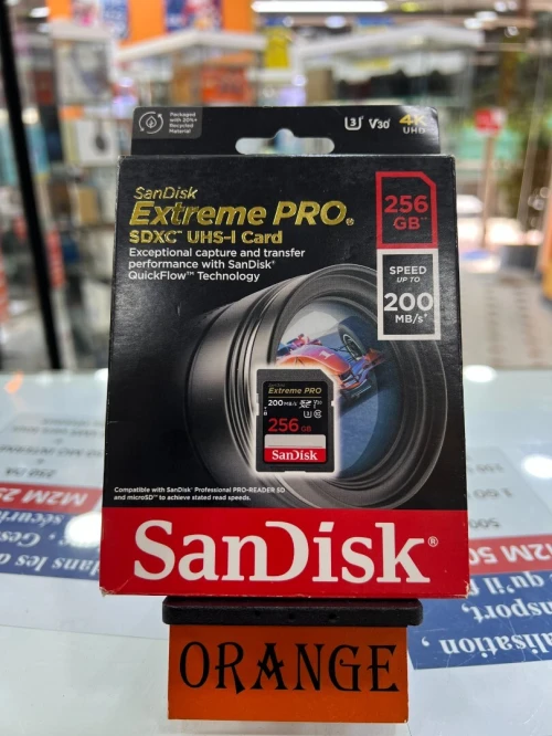 Carte SD SanDisk Extreme PRO 256Go-SDXC UHS-I