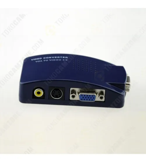  Convertisseur vidéo BNC/S-Video vers VGA