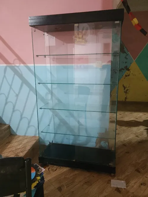 Vitrine en verre 