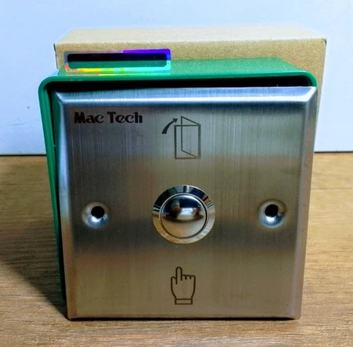 Bouton poussoir pour contrôle d'accès de porte