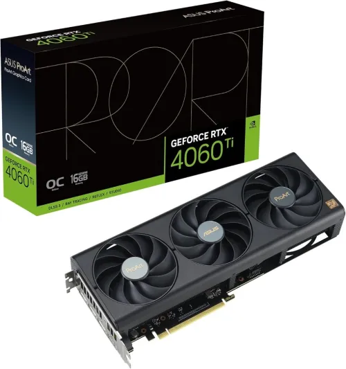 ASUS ProArt NVIDIA GeForce RTX 4060 Ti 16GB OC Edition