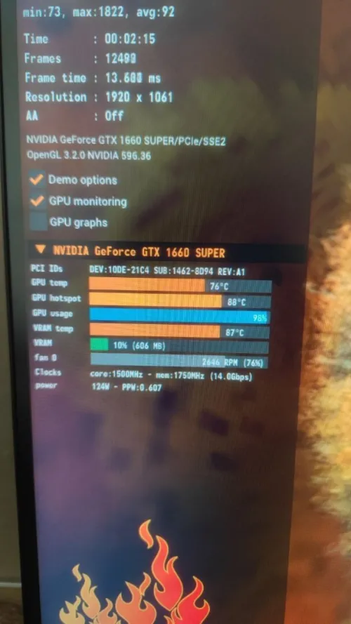 NVDIA GTX 1650 4GB DDR6