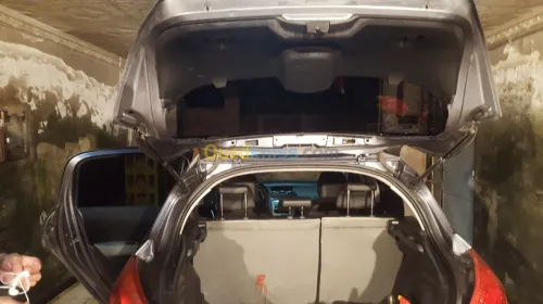 habillage auto pose fumée