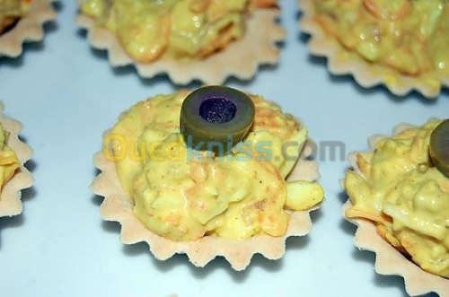 Tartes et tartelettes au confiture 