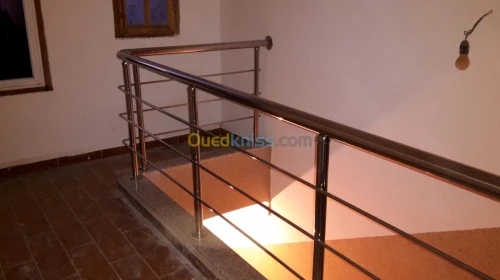 rompe de escalie inox