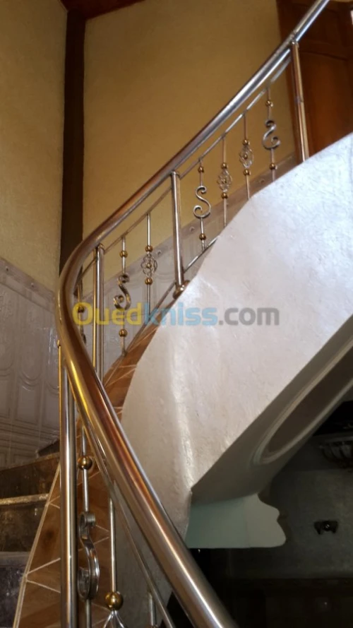 rompe de escalie inox