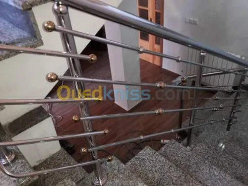 rompe de escalie inox