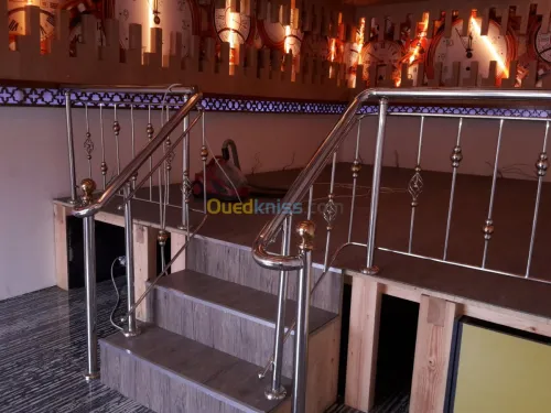 rompe de escalie inox