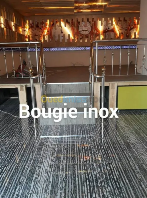 rompe de escalie inox