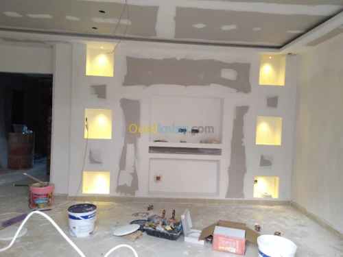 Placoplâtre& décoration  *panter