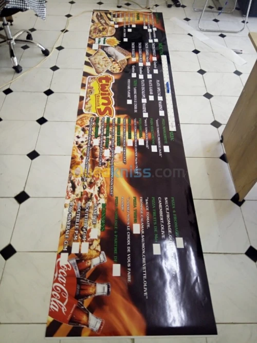 Promotion sur impression grand format 