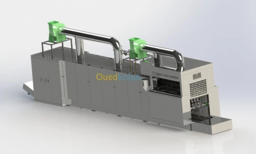  Les lignes du gaufrette machines 