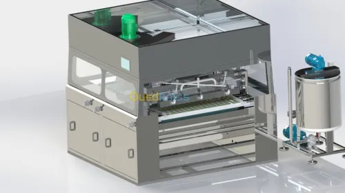  Les lignes du gaufrette machines 