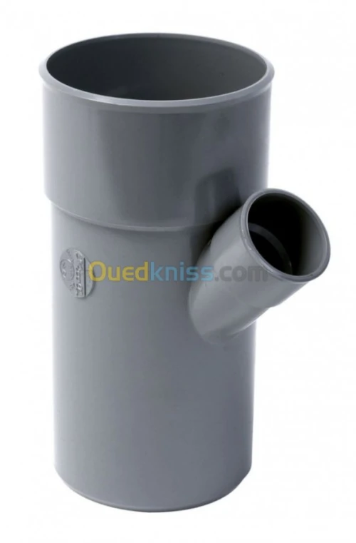 TUBE PVC CHIALI * PEHD * gouttiere blanc et gris