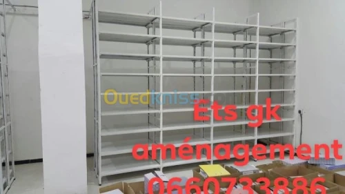 Rayonnage métallique 
