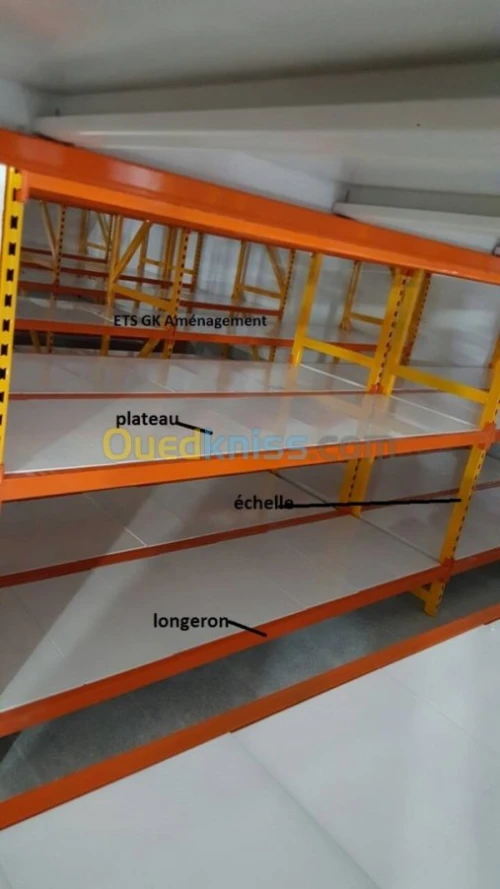 Rayonnage métallique 