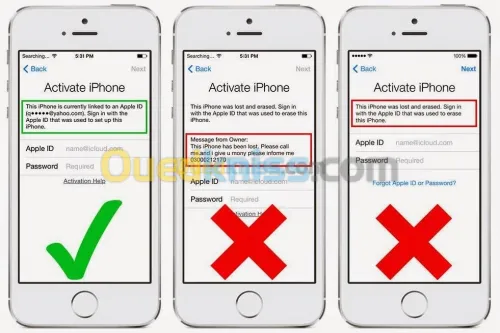 DEBLOCAGE ICLOUD CLEAN  iphone 100 % 