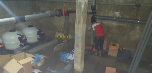 Realisation traveaux piscines 