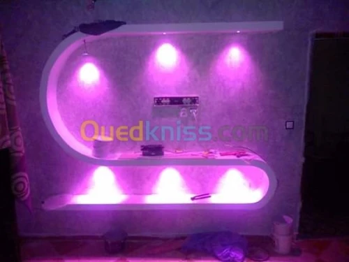 Motag et décor de placo plater