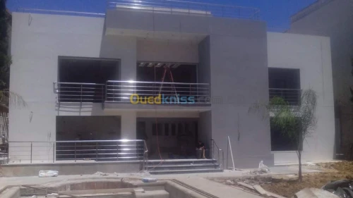 Ramp d'escalier inox