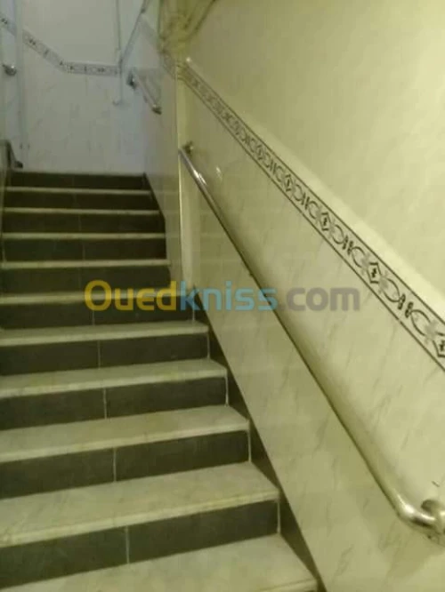 Ramp d'escalier inox