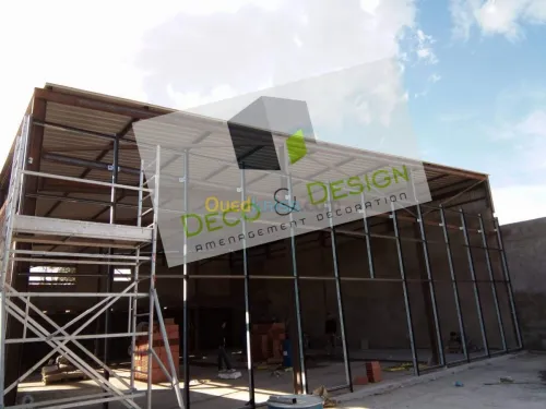 Aménagement faux plafond , allucobond