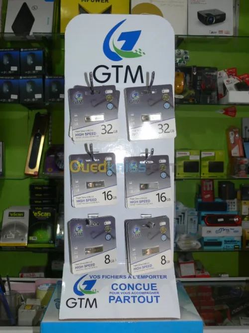 Présentoire pour flash disque