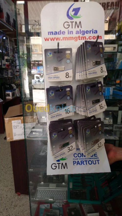 Présentoire pour flash disque