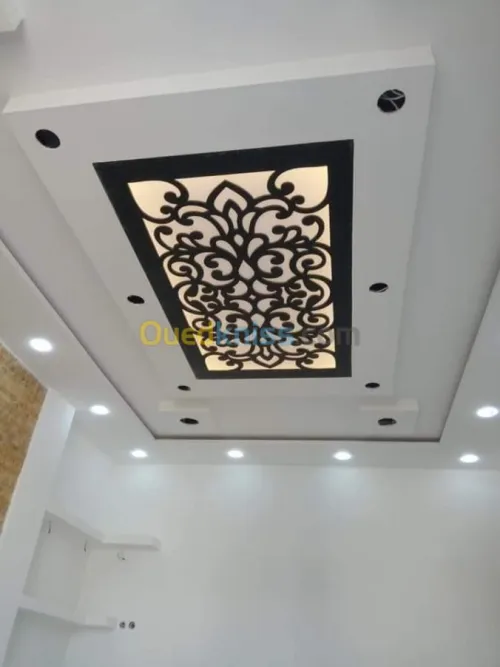  placoplâtre ba13 pvc