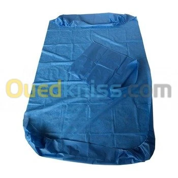 Kit de draps  jetable  pour lit 1 