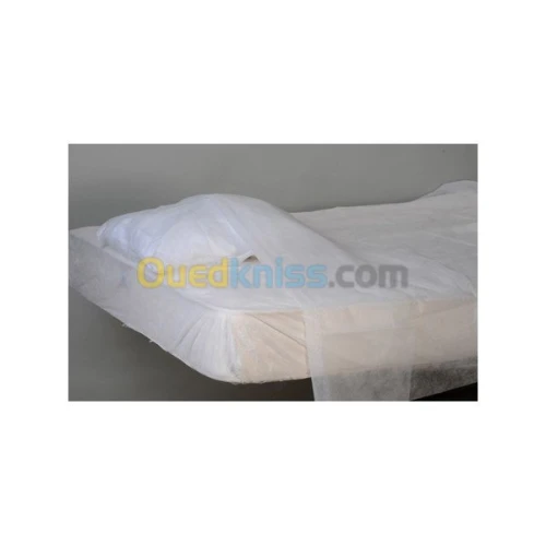 Kit de draps  jetable  pour lit 1 