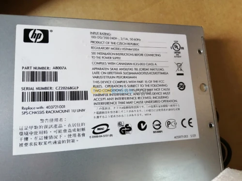 Sauvegarde Autoloader Hstnm-s004 Hp 